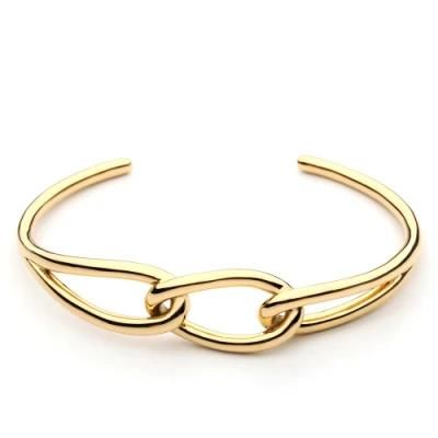 Unique Chain Shape Copper Knot Bracelet