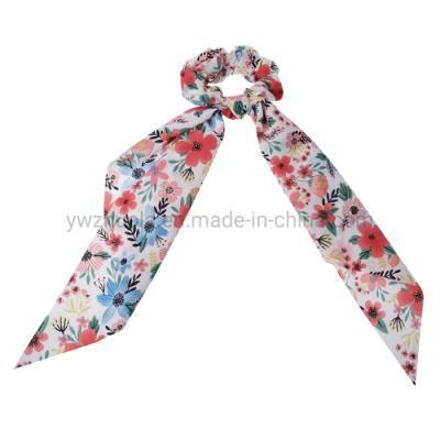 Women Hair Scrunchies with Scarf