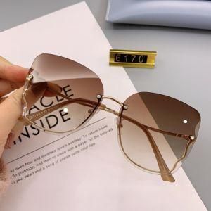 2021 New Metal Frame Special Shaped Oversized Unisex Sunglasses