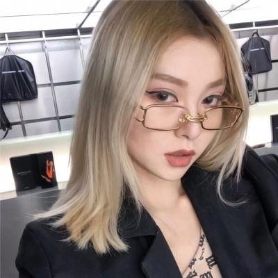 Sunglasses Personality Small Frame Net Celebrity Sunglasses Female Jumping Di K Song Cool Glasses