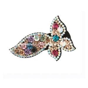 Hair Jewelry with Colors Rhinestone Hair Clip for Girls