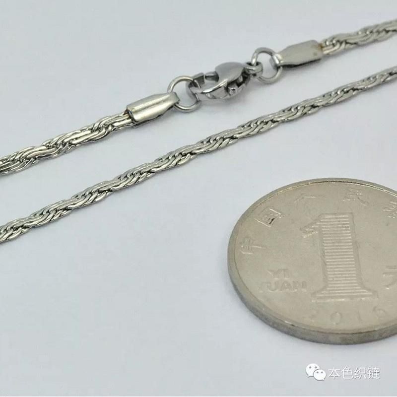Stainless Steel 316L Jewelry Necklace Accessories French Rope Chain