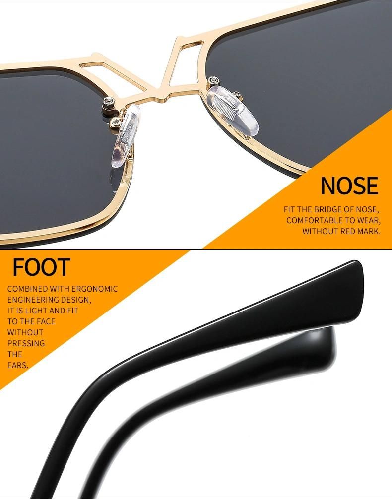 2022 Metal Fashion Cheap Sunglasses Diamond Ladies Sunglasses