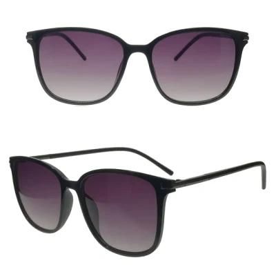 Plastic Frame Sunglasses with Thin Temple