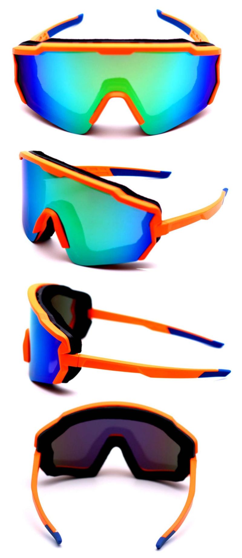 SA0833A02 Hot Selling Polycarbonate PC Lens Outdoor Eyewear Sports Sunglasses Protective Safety Glasses Cycling Mountain Bicycle Sunglasses for Men Women Unisex