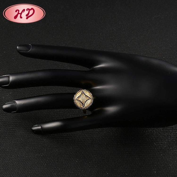 Fashion Wedding Engagement Jewelry Stainless Steel Silver 18K Gold Plated Man Finger Rings Design