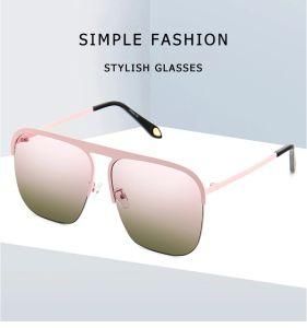 Fashion Oversized Gradient Sunglasses Driving Square Sunglass Vintage Brand Design