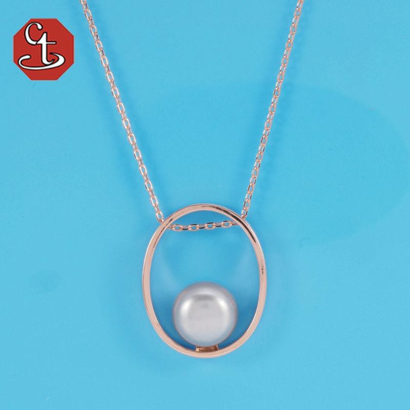 Wholesale Fashion Jewelry Elegant Women Earrings 925 Silver & Natural Pearl Earrings Jewellery