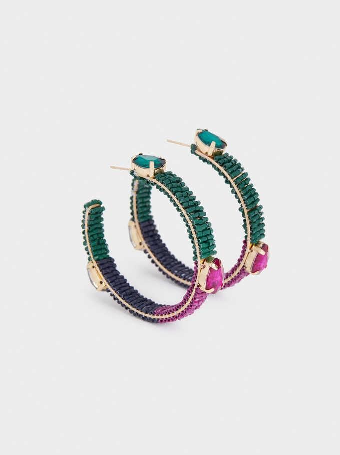 Fashion Personalized Circle Earrings Jewelry