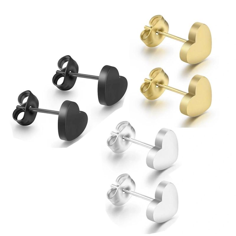 Women Stainless Steel Stud Earrings