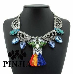 Gemstone Crystal Fashion Imitation Jewelry Necklace