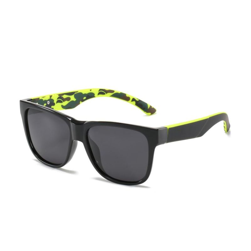 2020 No MOQ Square Classic Unisex Inside Printing Fashion Sunglasses