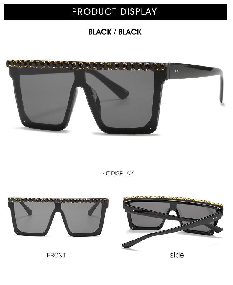 2020 One Piece Diamond Fashion Sunglasses