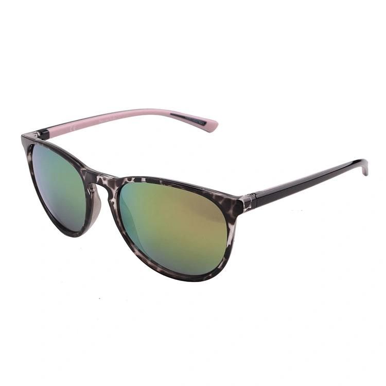 2019 Round Shape Designer Fashion Sunglasses with Mirror Lens