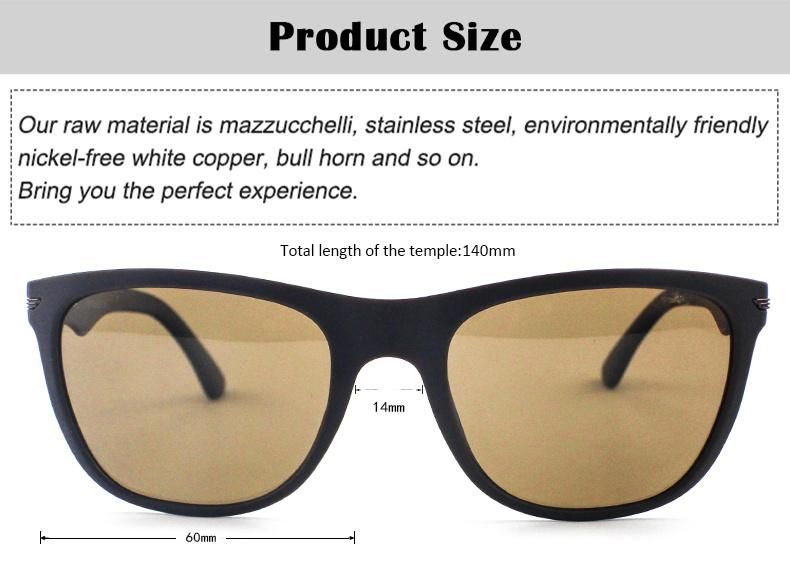 P15 New Design Tr Wide Frame Stock Polarized Men Sunglasses