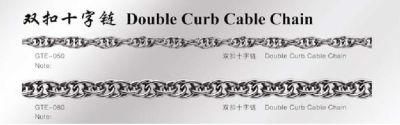 316L Stainless Steel Double Curb Chain