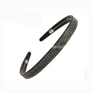 Hair Band with Czech Rhinestone Hair Jewelry for Women