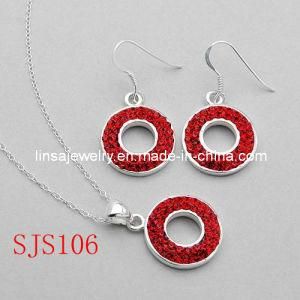 Fashion Bridal Jewelry Sets Stainless Steel Jewelry (SJS106)