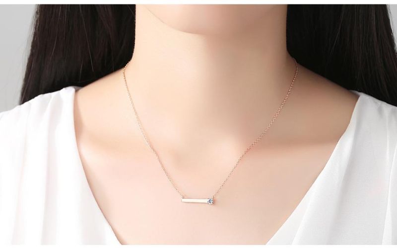 European Fashion Jewellery Diamond Necklace for Women