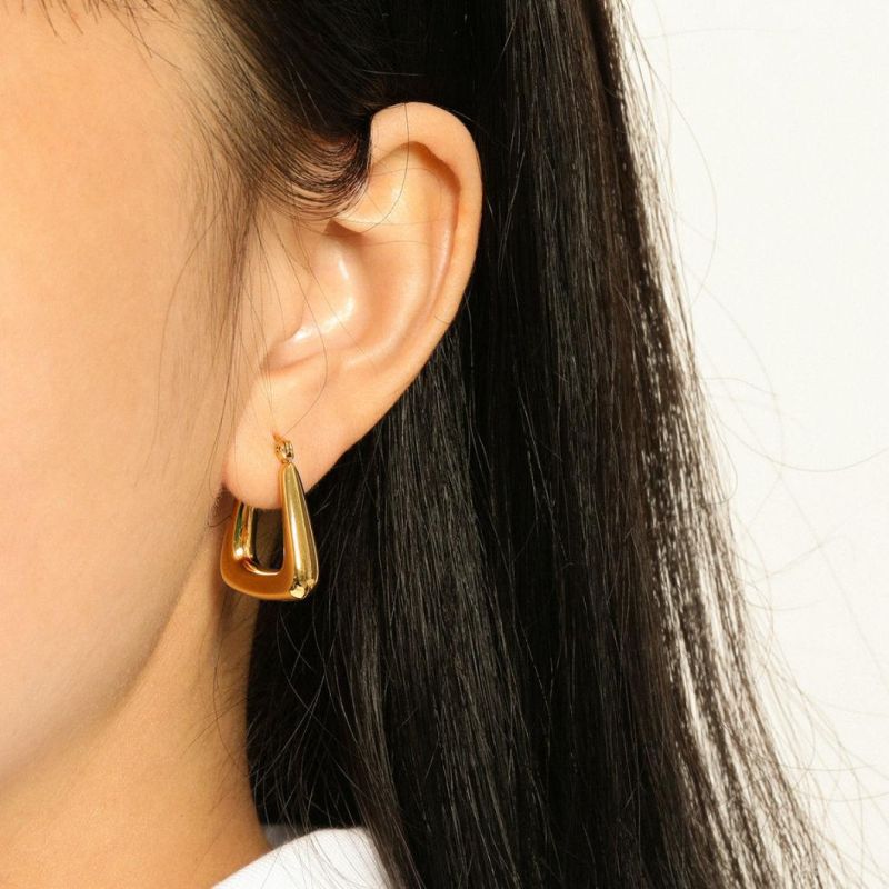 Manufacturer Custom Fashion Jewelry, Fashion Jewelry Wholesale, Women 316L Stainless Steel Earring Fashion Earrings Trend 2022