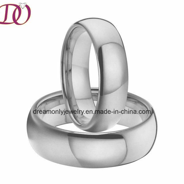 High Polish Titanium Jewelry Ring Stainless Steel Ring for Men and Women
