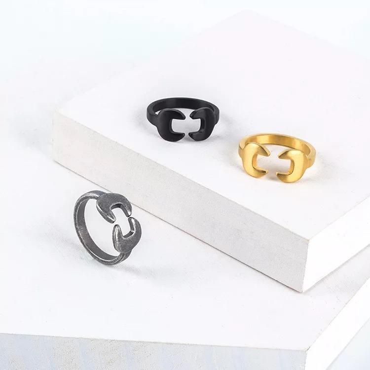 Wrench Ring Stainless Steel Unique Handmade Ring