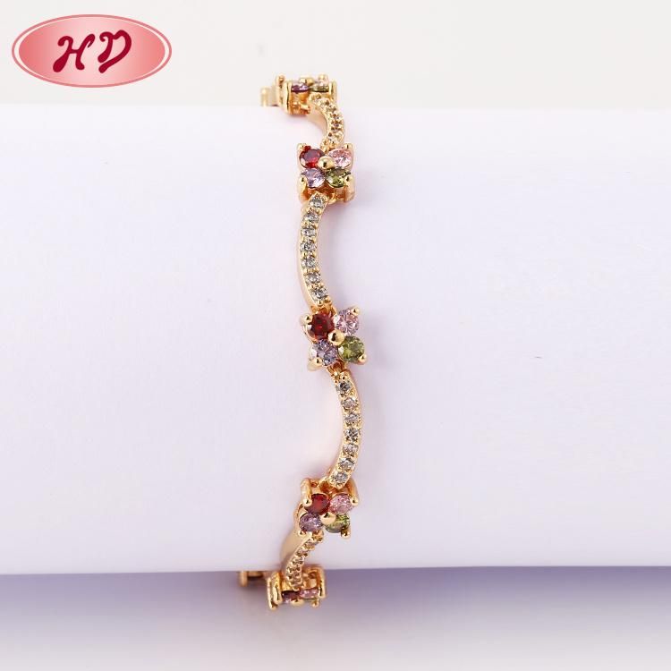 New Fashion Gold Plated 18K Gold Bracelets for Lady