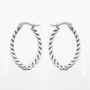 Yongjing Jewelry Stainless Steel Fashion Hoop Earrings (YJ-E0046)