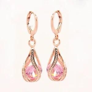 Korea Style Zircon Drop Earrings Fashion Eardrop Pendant