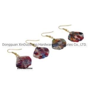 Mermaid Grain Acrylic Eardrop Fashion Jewelry Earhoop