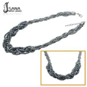 Charm Collar Beaded Necklace/ Fashion Jewelry (CTMR130202008)