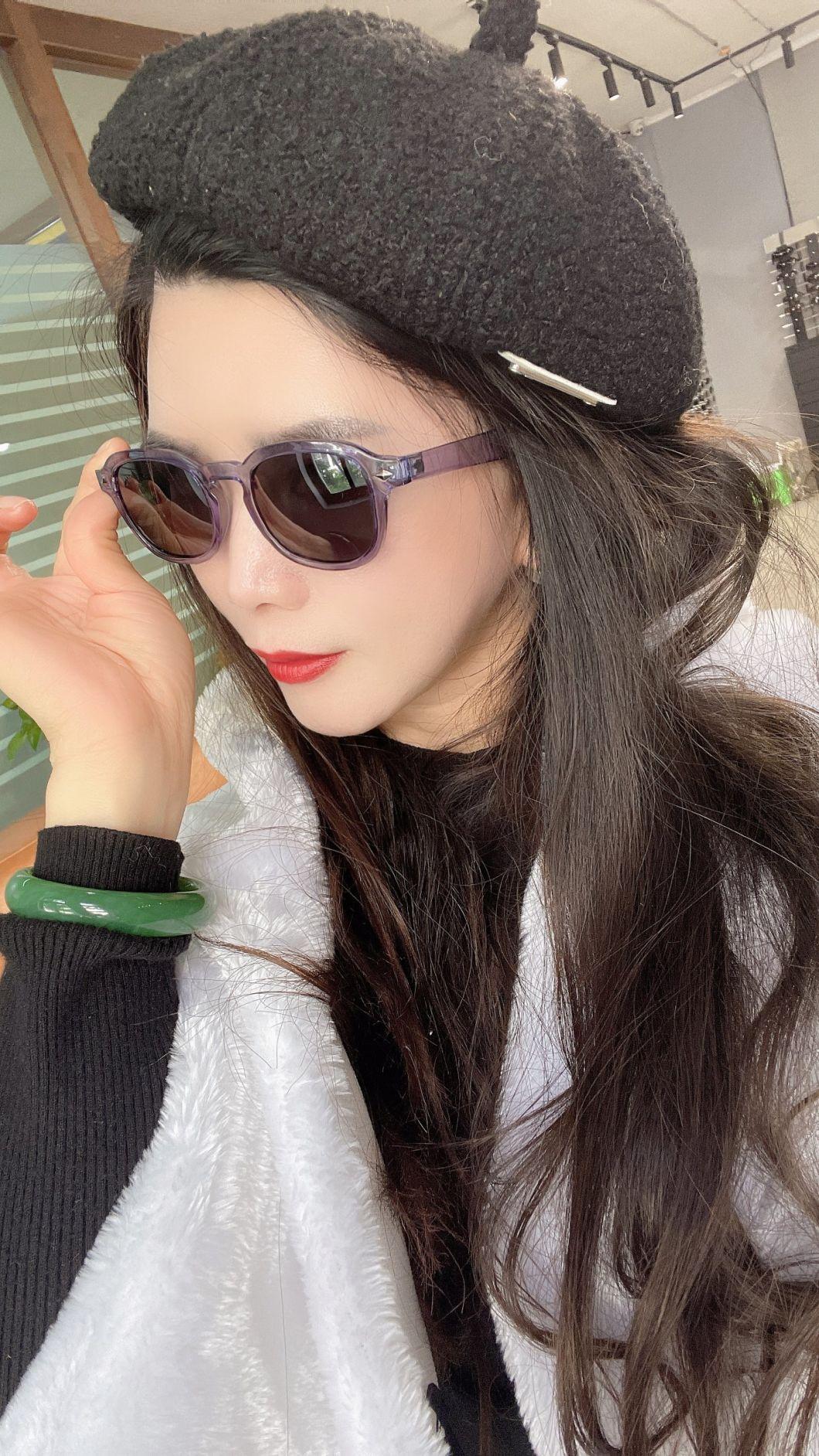 Eugenia Newest 2021 New Clear Purple Blue Square Vintage Ins Fashion Smallsize Frame Women Trendy Shade Fashion Drop Shipping Designer Sunglasses