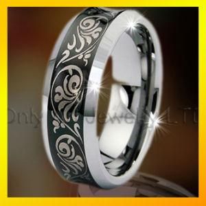 Engravable Tungsten Carbide Ring/Tungsten Fashion Jewelry Ring