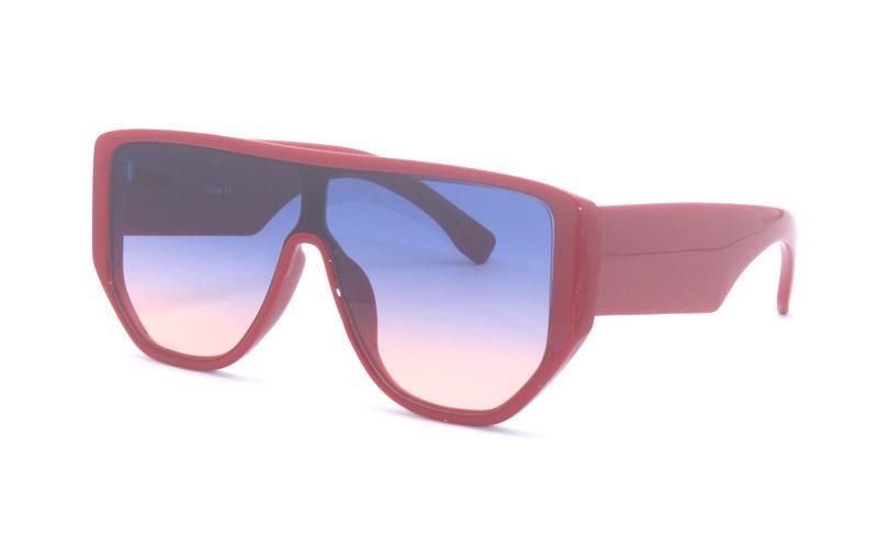 Oversized Full Frame Sunglasses with Multi Colors