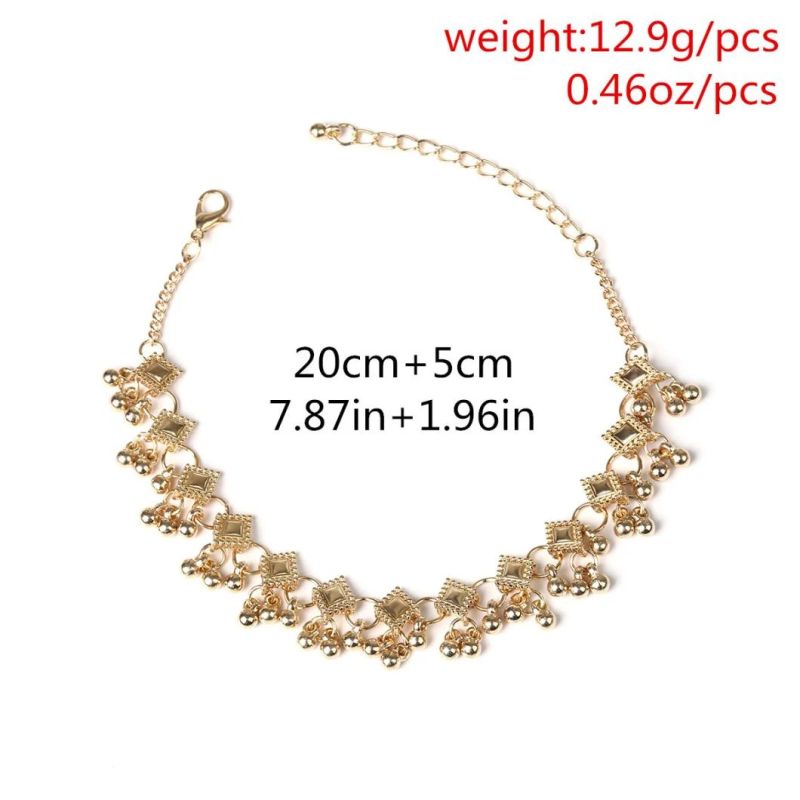 Guaranteed Quality Sell Well New Type Retro Golden Anklet Drop Tassel Wild Foot Chain