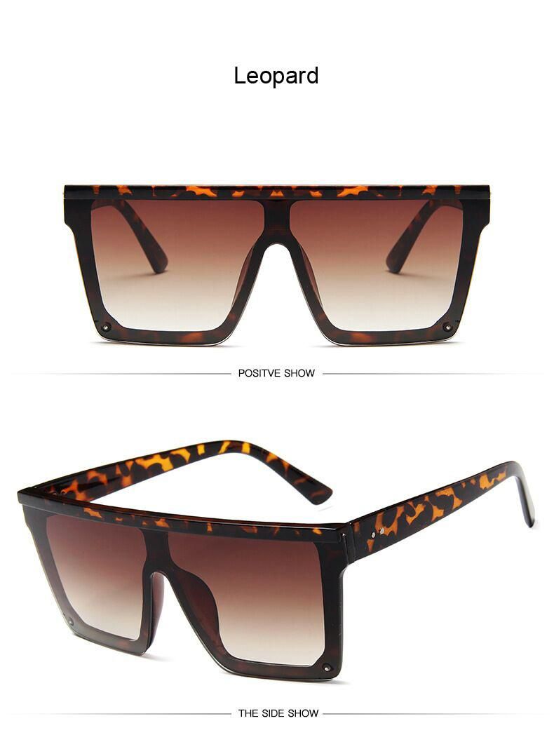 New Fashion Luxury Brand Square Sunglasses