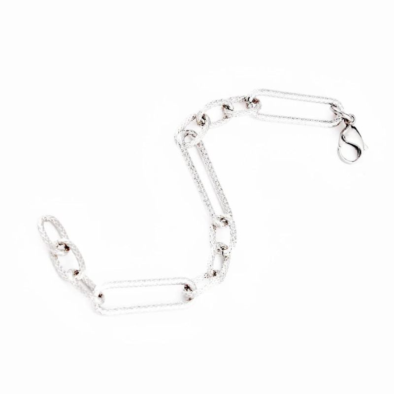 Fashion Jewelry Factory Supplier Hip-Hop Mens Chunky Stainless Steel Custom Bracelet Jewelry
