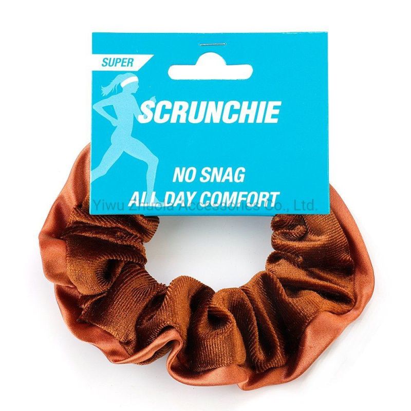 Fashion Fabric Women Hair Scrunchies Wholesale