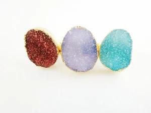 New Style Druzy Stone Rings, Jewelry Rings, Fashion Rings (Z0180)