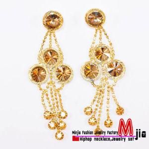 High Quality New Earring with Multicolor/ Rhinestones Earring (B_1)