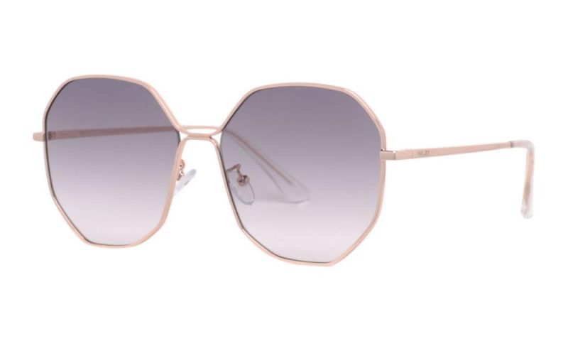 New Stylish Design Gradient Lens Metal Sunglasses