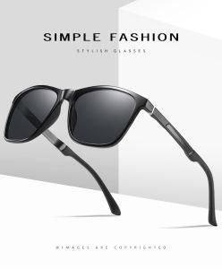 Tr90 Polarized Eyewear Men Custom Brand Sunglasses Mirror Coating Sunglass