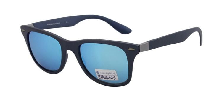 Custom Mens Fashion Tr90 Plastic UV400 Polarized Brand Trendy Sunglasses