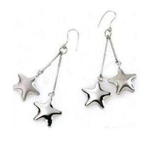 Popular Stainless Steel Star Earrings (EQ8229)