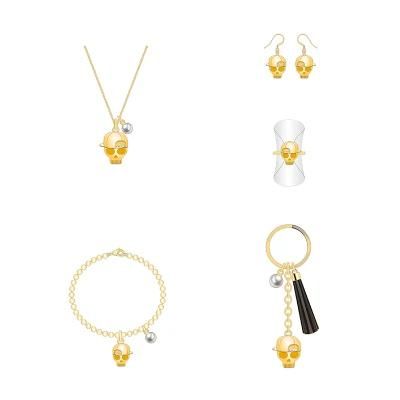 Super Cost Performance Gold Classic Design Jewelry Set