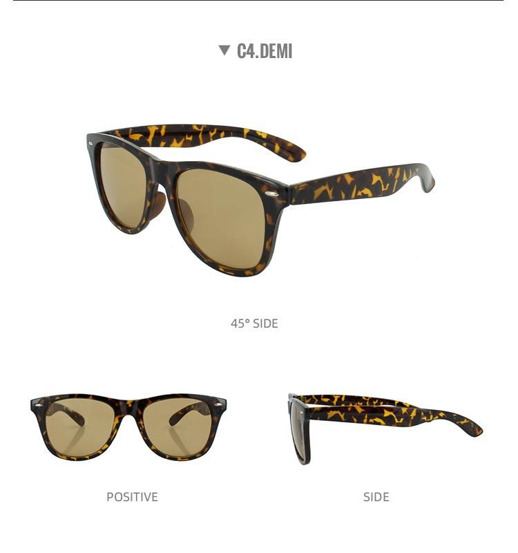 Wholesale 2022 Classic Unisex Eyeglass Promotional Cheap Black Polarized Sunglasses