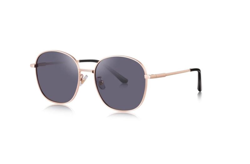 2020 Ready Made Round Shape Fashion Metal Sunglasses