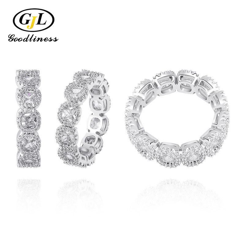 Trendy Chunky Gold Thumb Diamond Cuban Crystal Rings for Men