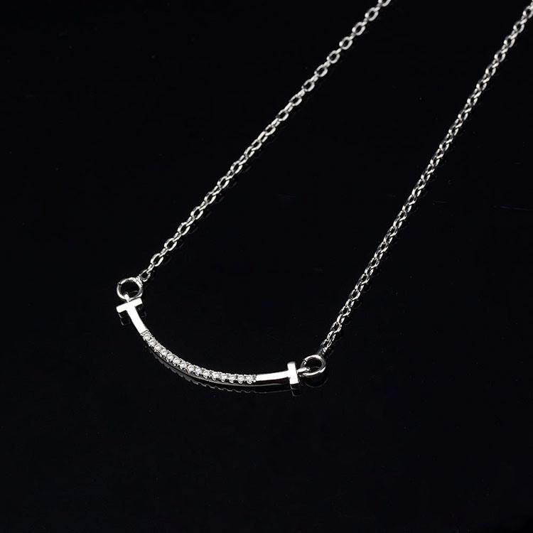 Mother′s Day Gift Jewelry Engagement Wedding 18K Gold Neck Child Pendant Chain Necklace Designs