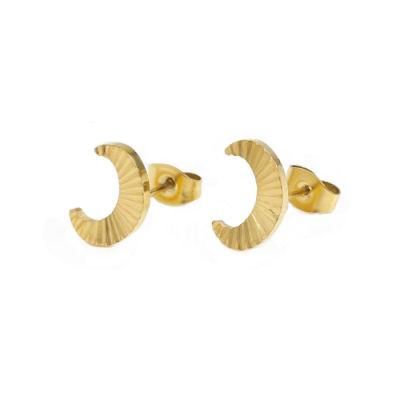 Manufacturer Custom Tarnish Resistant Gold Jewelry High Quality Waterproof, Stainless Steel Earring, Gold Plated Fashion Jewelry 2022